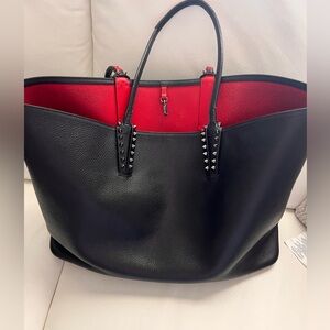 Authentic Christian Louboutin Cabata bag. Used. Sold as is